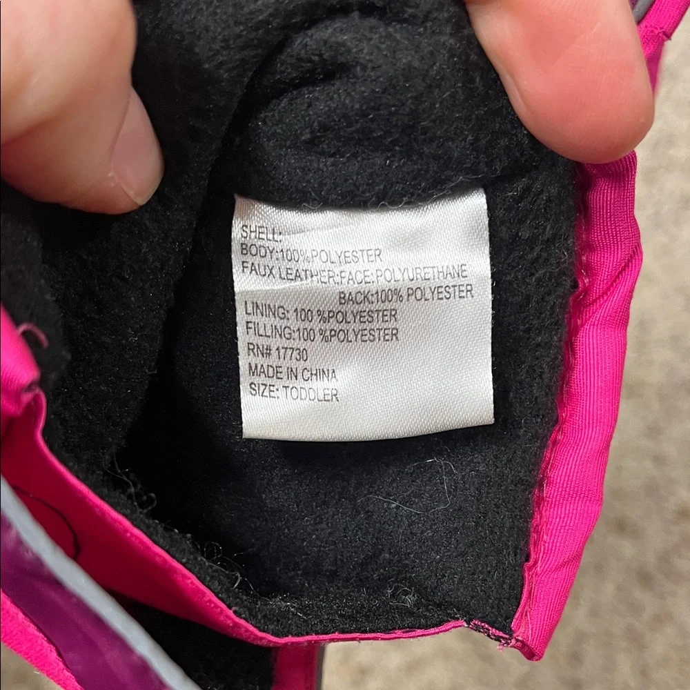 3M Thinsulate Pink and Patterned Kids Mittens